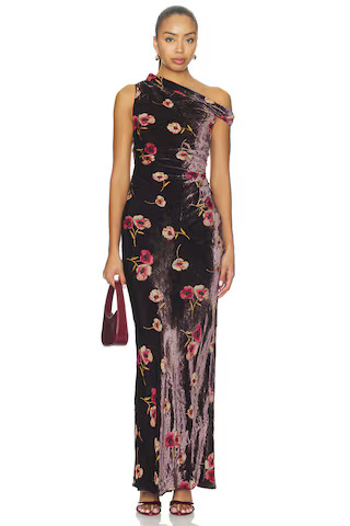 Amanda Uprichard Anitta Gown in Purple. - size L | Revolve Clothing (Global)
