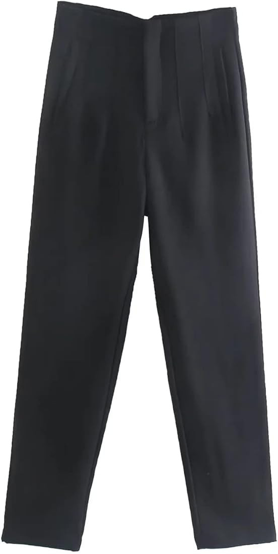 High Waist Dress Pant for Women Business Trousers Work Office Pants with Pockets | Amazon (US)