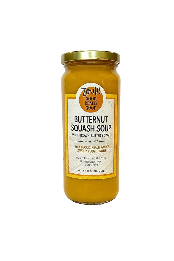 Butternut Squash with Brown Butter & Sage Soup by Zoup! Good, Really Good® - No Artificial Ingre... | Amazon (US)
