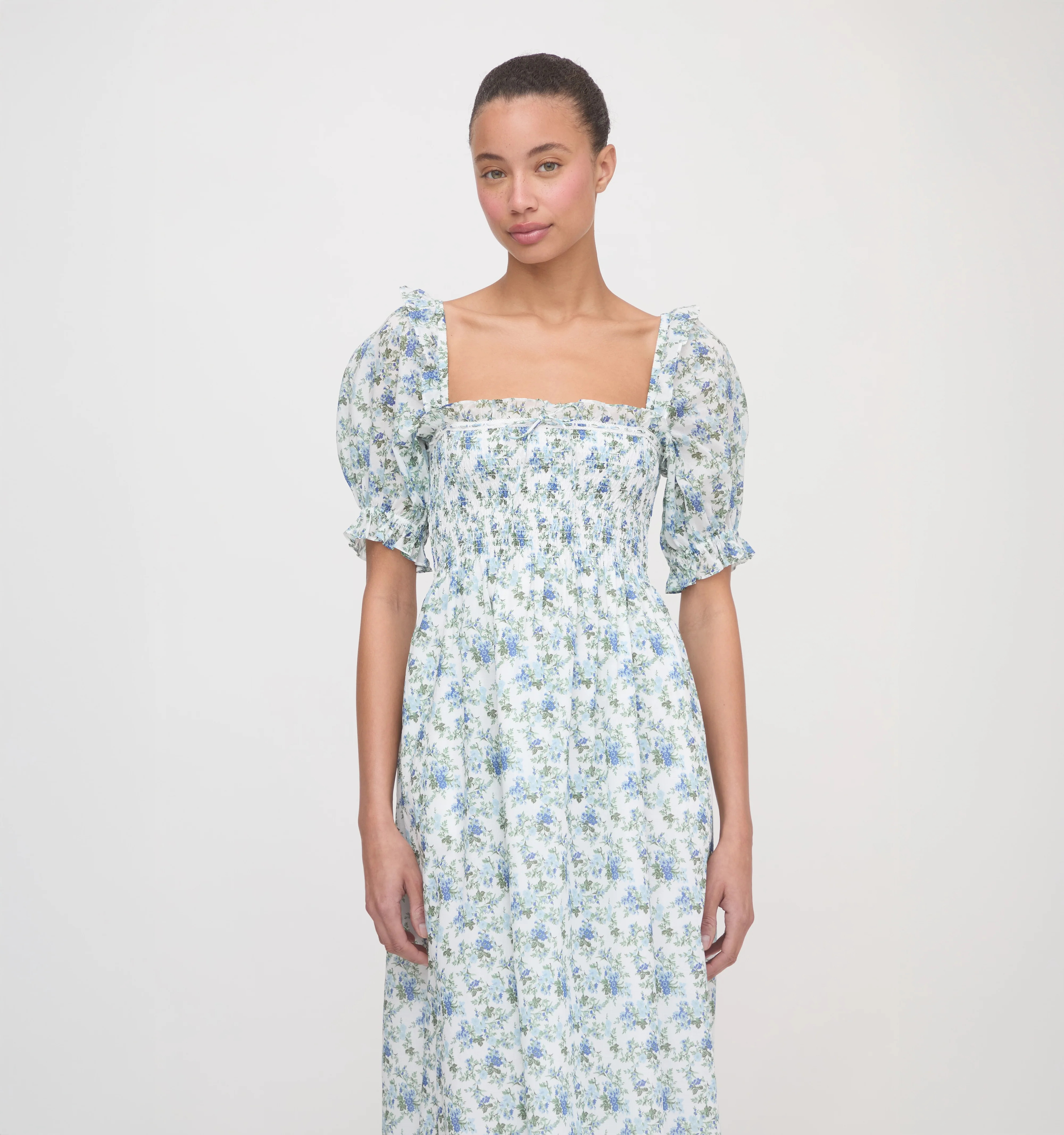 The Scarlett Nap Dress - Sunburst Blossoms | Hill House Home US
