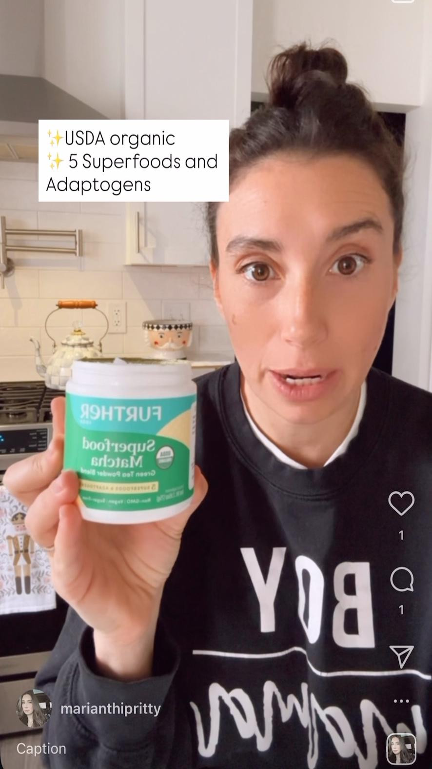 Further Food Black Friday Sale! Entire site is 25% off. 

Make my morning matcha latte with me featuring Further Food Superfood Matcha🍵 

#furtherfood
@furtherfood 

#LTKCyberWeek #LTKSaleAlert #LTKmorningroutine