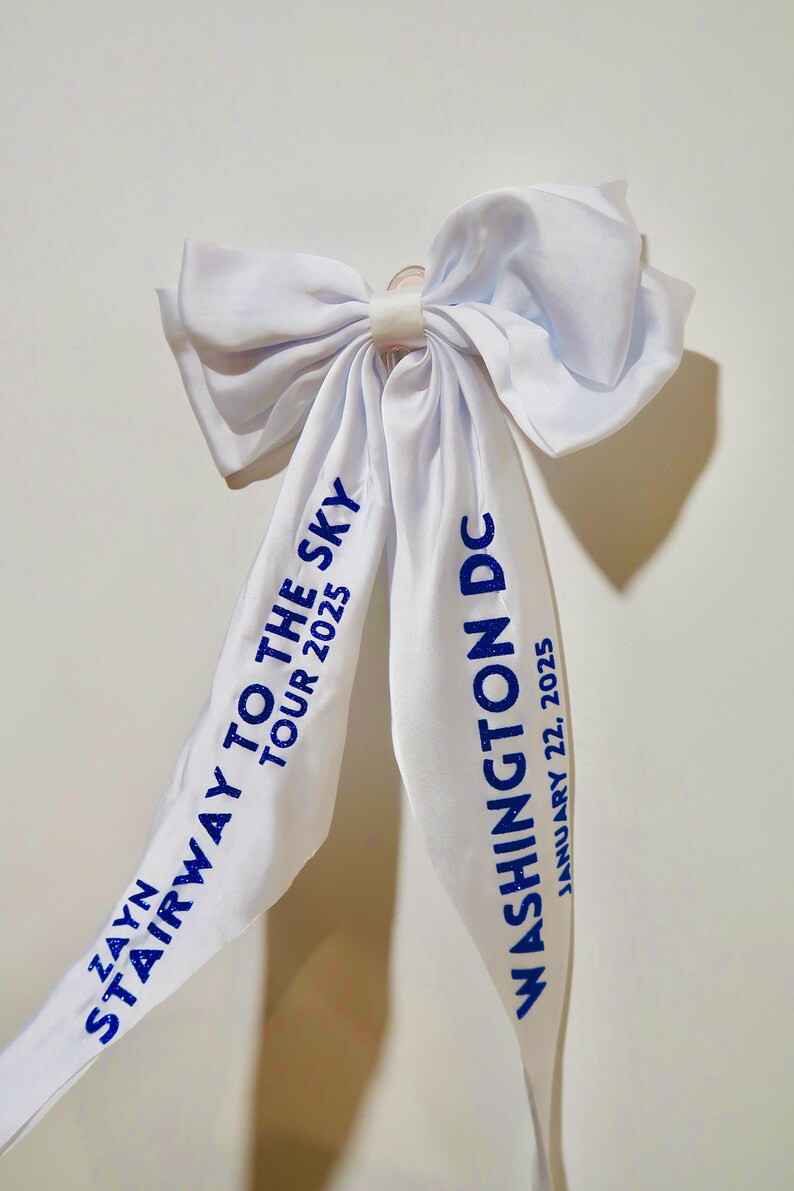 Zayn Stairway to the Sky USA Tour Hair Bows Zayn Malik One Direction - Etsy | Etsy (US)