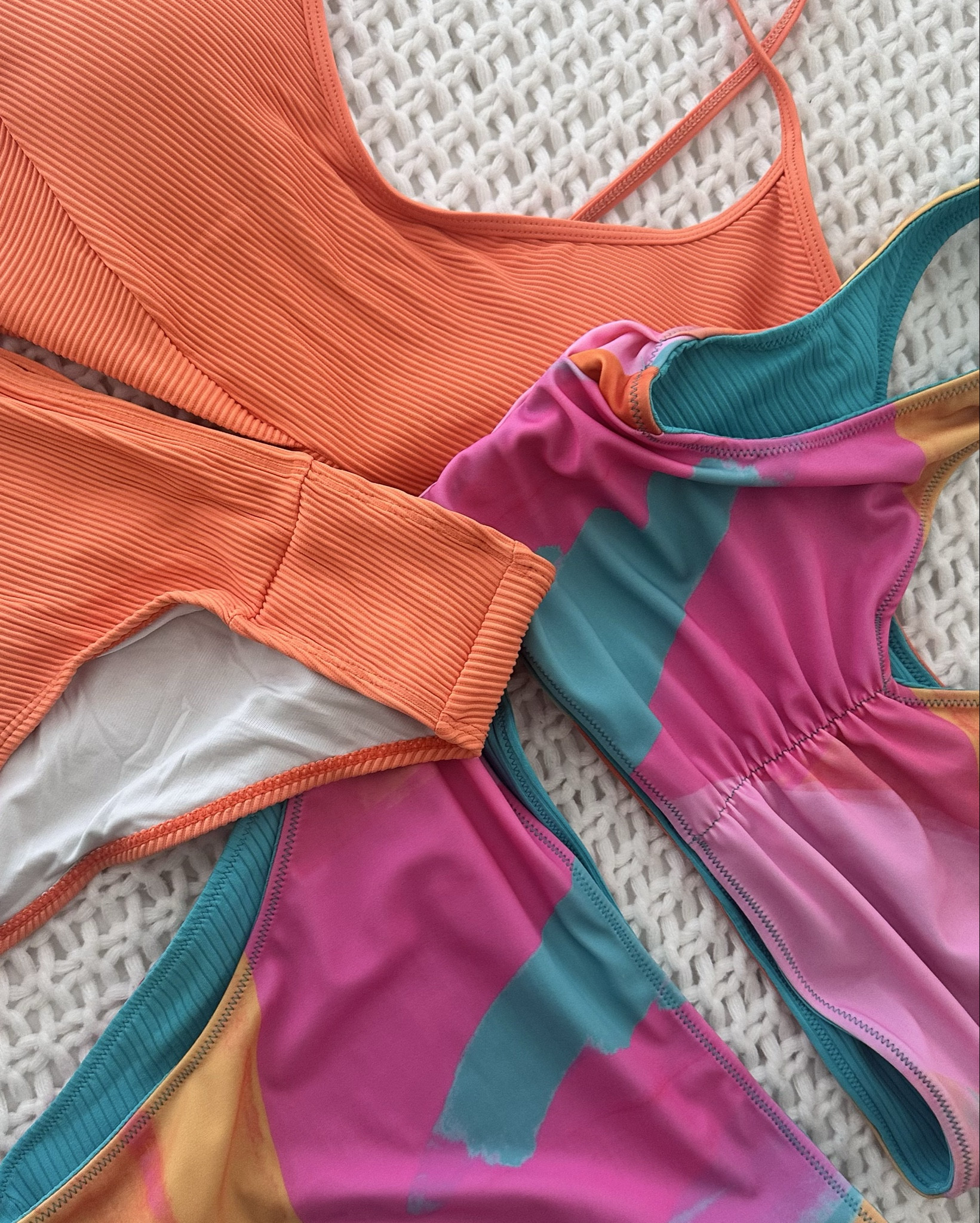 Nani swimsuits soooo cute!!!! Plus the colorful one is a 4 WAY swimsuit! My new obsessed with the reversible! 

#LIVENANI

#LTKSwim #LTKFindsUnder100 #LTKTravel