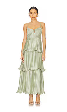 ASTR the Label Lupin Dress in Sage from Revolve.com | Revolve Clothing (Global)