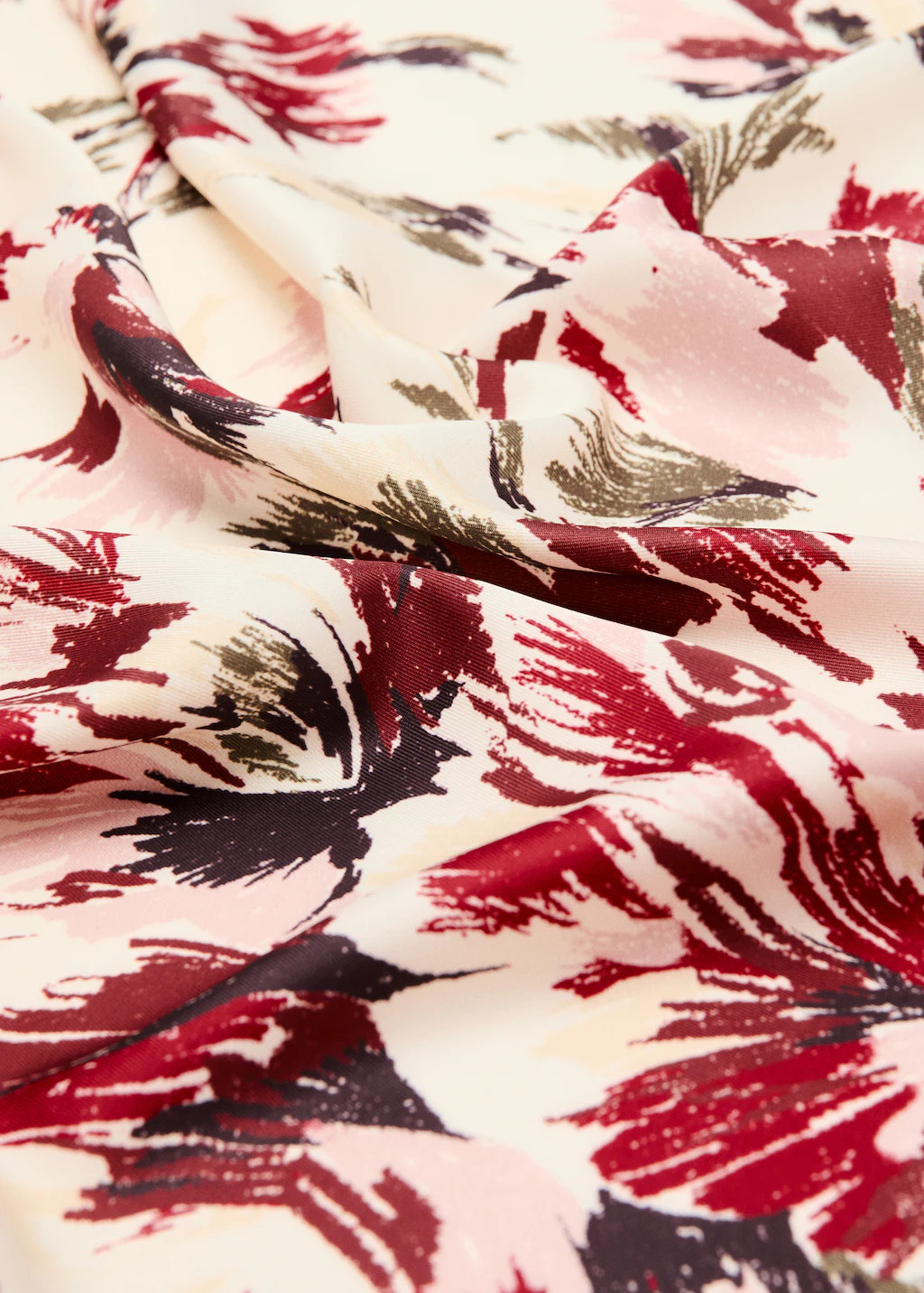 Foulard stampato fiori | Mango EU