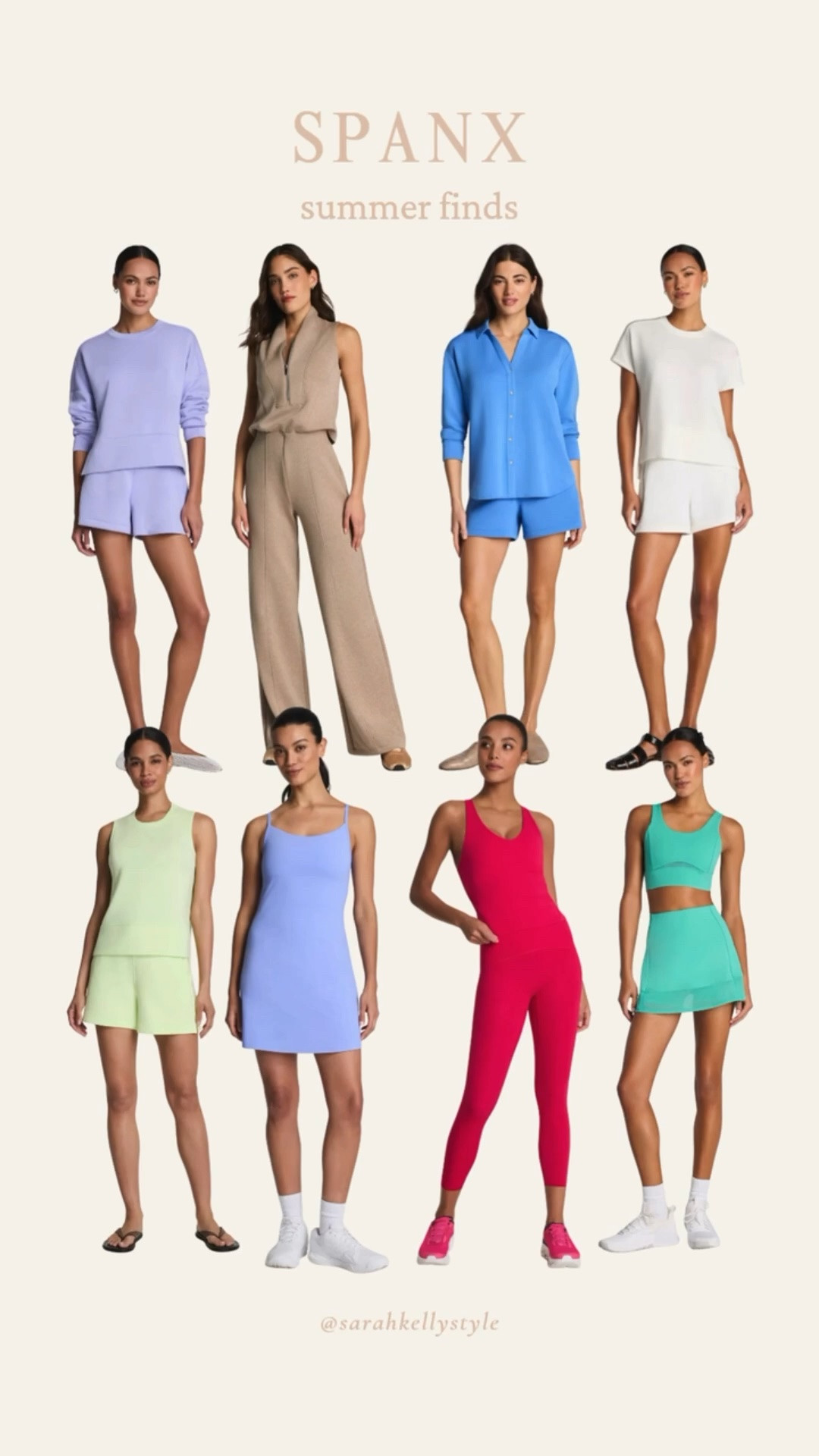 The secret to looking put together as a busy mom is a set! I love Spanx sets and live in them when working out and running around

#LTKootd #LTKActive #LTKmomlife