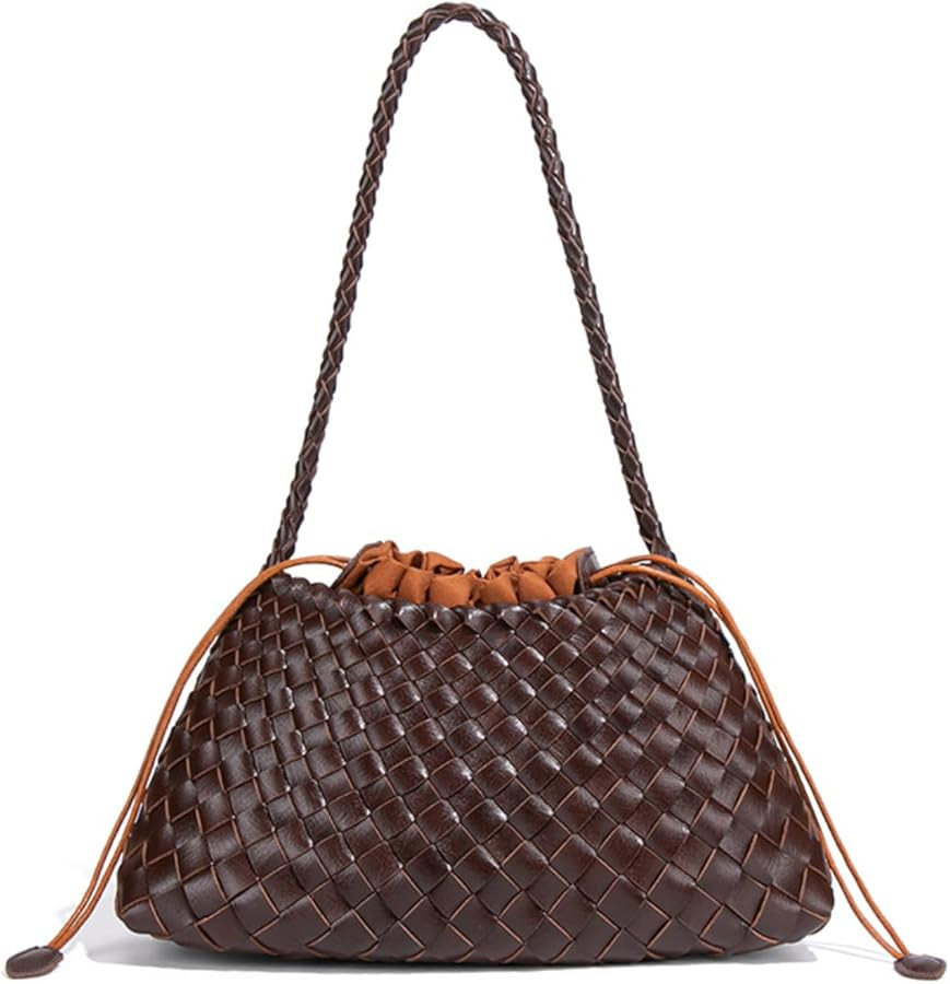 2 Pcs Slouchy Woven Hobo Bags Women Trendy Underarm Crossbody Shoulder Bag Summer Beach Travel Ba... | Amazon (US)