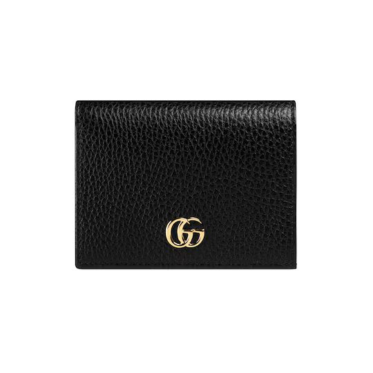 Leather card case wallet | Gucci (US)