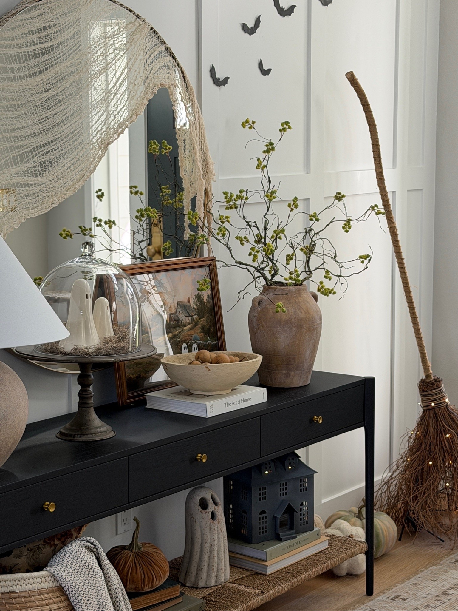 A little preview of the Halloween decor in our home 🕷️ Spooky, classic, and perfectly seasonal. 🍂

#LTKHome #LTKSeasonal