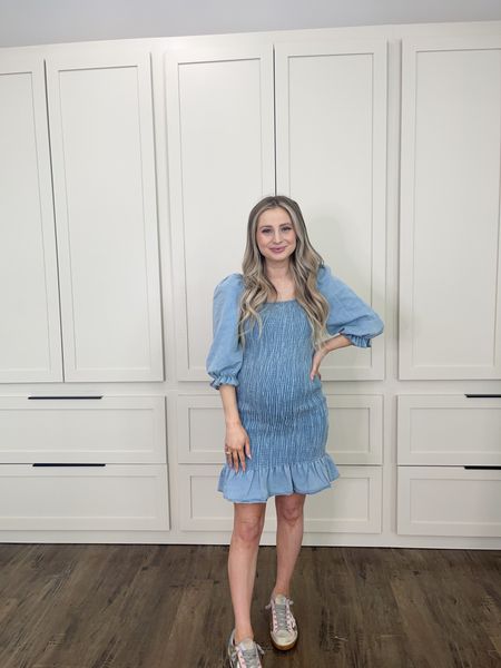 PinkBlush maternity haul! Everything comes in maternity and non maternity. Wearing a size small 

Code Nicole.villarreal25 saves you 25% from pink blush

Bump style. Style the bump. Maternity clothes. Pregnancy. Maternity style. Boho dress. Baby shower dress. Gender reveal dress. Ruched dress. Fitted dress 

#LTKFind #LTKunder50 #LTKbump