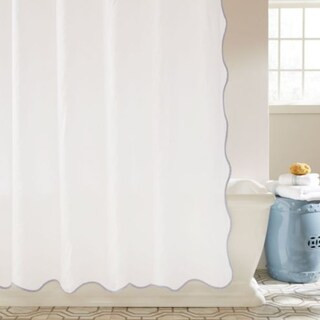 Edie Scalloped Shower Curtain | Ballard Designs, Inc.
