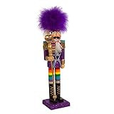 Kurt S. Adler 15-Inch Wooden Gay Pride Nutcracker | Amazon (US)