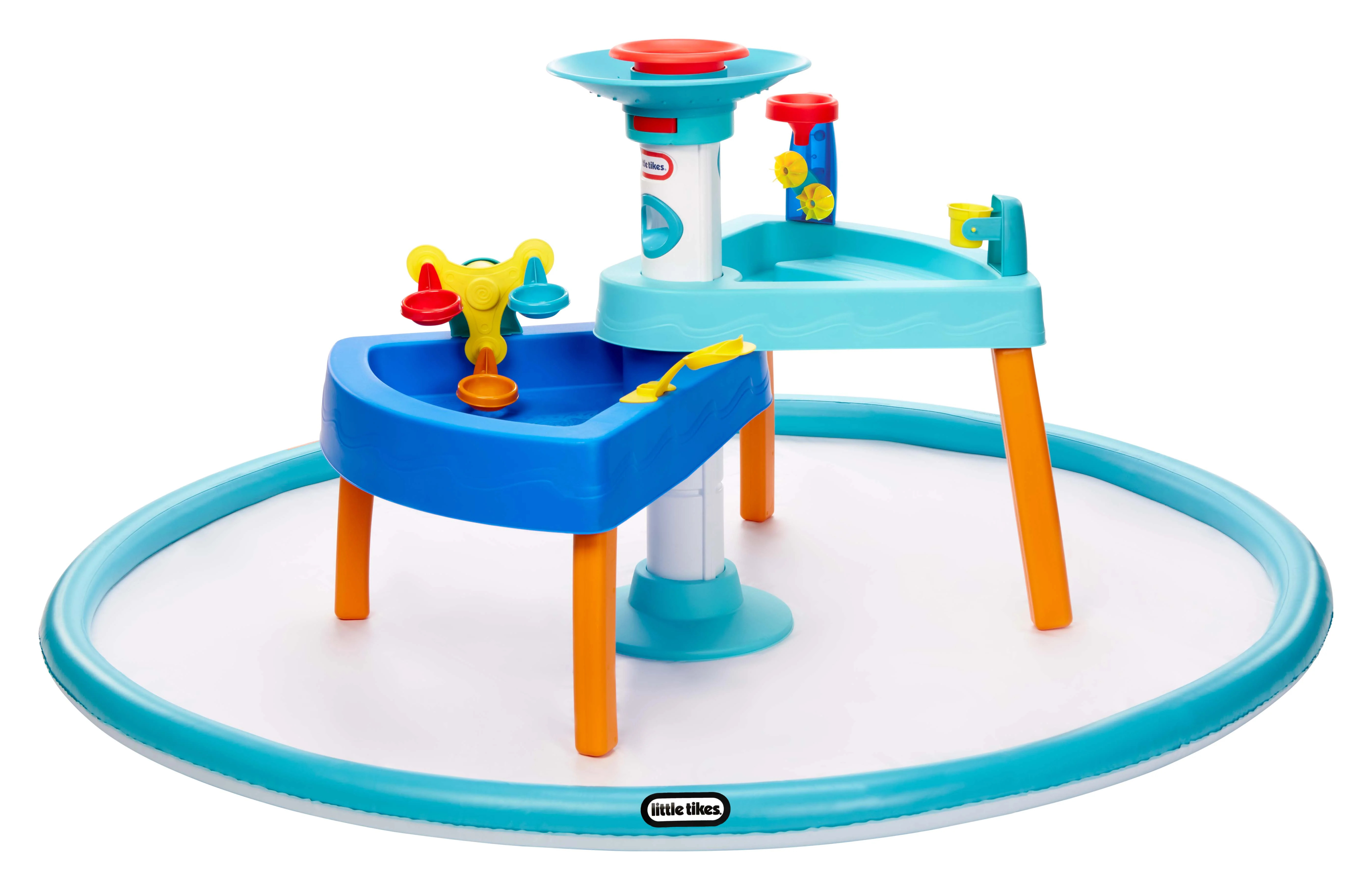 Little Tikes 3-in-1 Splash 'n Grow Outdoor Water Play Table and Splash Pad, for Kids Ages 3+ | Walmart (US)