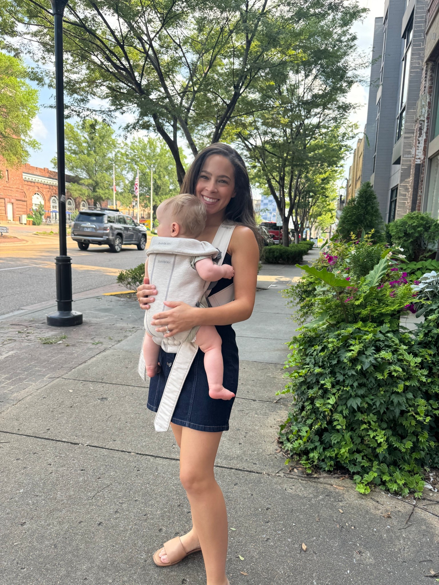 Dress & Baby Carrier!

#LTKSummerEdit #LTKBaby #LTKFamily