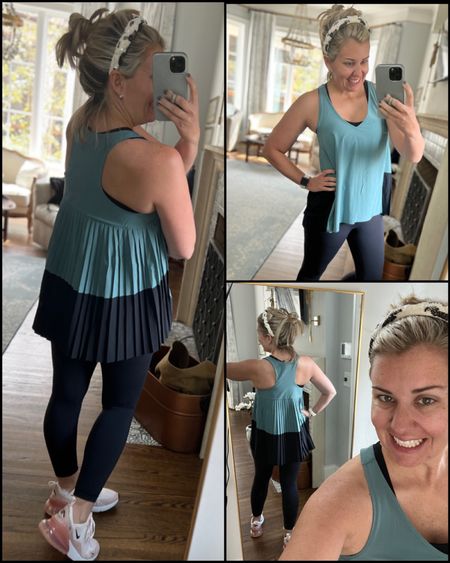 Business in the front party in the back…. Workout wear with no workout & I don’t care! Ha

This is not only cute from the front but think of all the muscles you’ll use walking backwards because you want to show off the back- haha

Yes, I got it in multiple colorways 

#LTKFind #LTKstyletip #LTKfit
