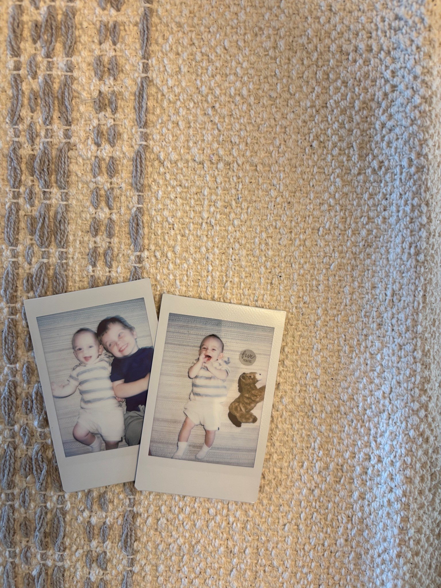 Monthly Polaroids of these two crazy boys! And linking these placemats from Walmart!

#LTKBaby #LTKFamily #LTKKids