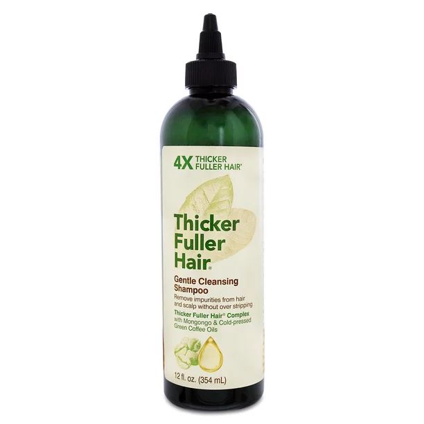 Thicker Fuller Hair Gentle Cleansing Shampoo, 12 oz - Walmart.com | Walmart (US)