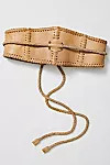 Selena Leather Corset Belt | Free People (Global - UK&FR Excluded)