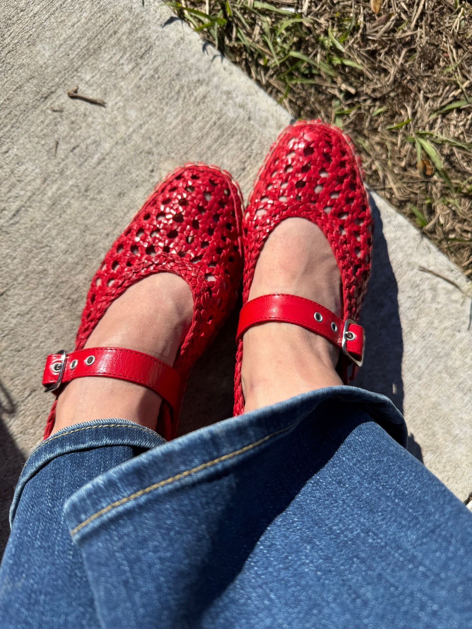 These little @Madewell espadrilles are perfect for spring and SO comfortable - go up half a size! The red is nearly sold out, but other colors available! 

#LTKSeasonal #LTKOver40 #LTKSaleAlert