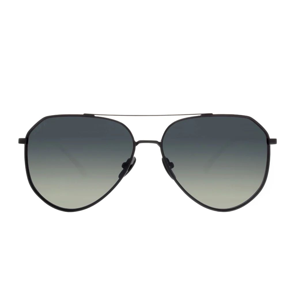 DASH - BLACK + GREY GRADIENT + POLARIZED | DIFF Eyewear