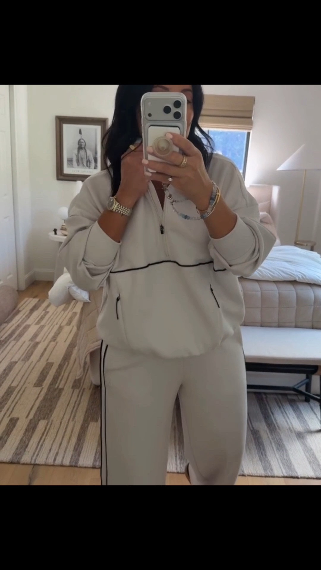 The material is 10/10 and I’m here for it! I want it in all the colors because it’s that’s good! It’s also affordable and a purchase you will NOT regret. 

Wearing a size large on both.

#LTKTravel #LTKActive #LTKOver40