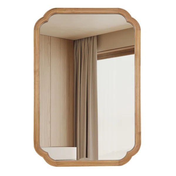 Ali Wood Accent Wall Mirror for Bathroom, Bedroom | Wayfair North America