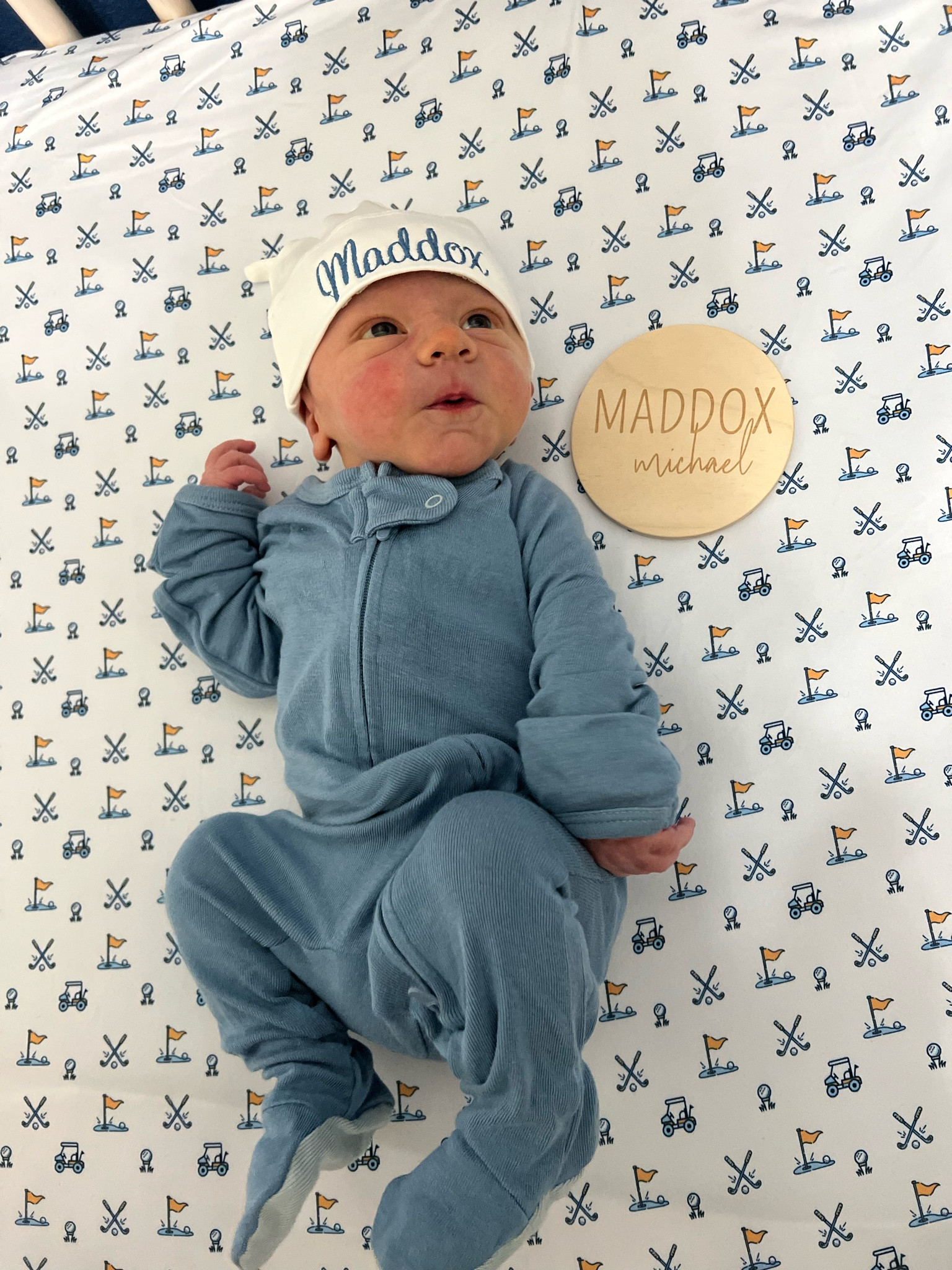 Baby announcement pictures! Swaddle blanket is burbelo and so so soft!! 

Baby boy announcement photos 
Hospital pictures 
Baby boy 

#LTKFamily #LTKFindsUnder50 #LTKBaby