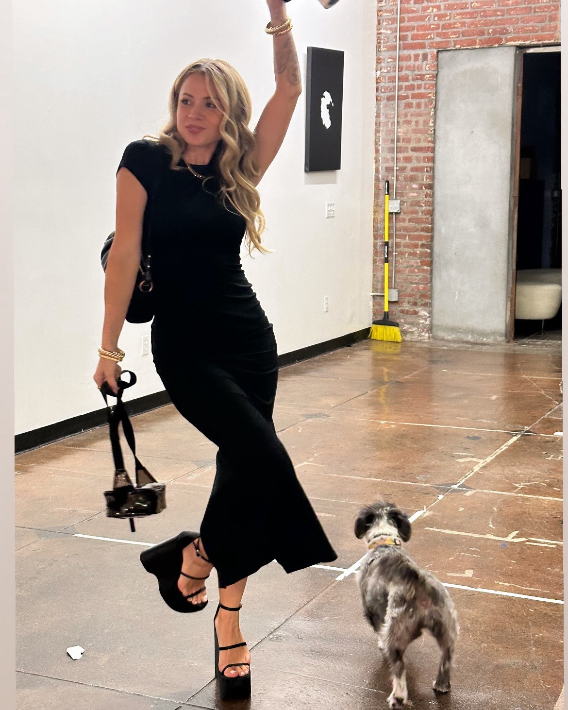 super comfy and form fitting dress from Target. love the slit in the back! 

i paired it with sneakers for work then platforms to go out after

dress runs true to size and has a little stretch

#LTKFindsUnder100 #LTKFallSale #LTKParties