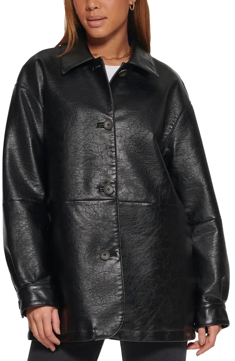 Levi's® Oversize Faux Leather Jacket | Nordstrom | Nordstrom