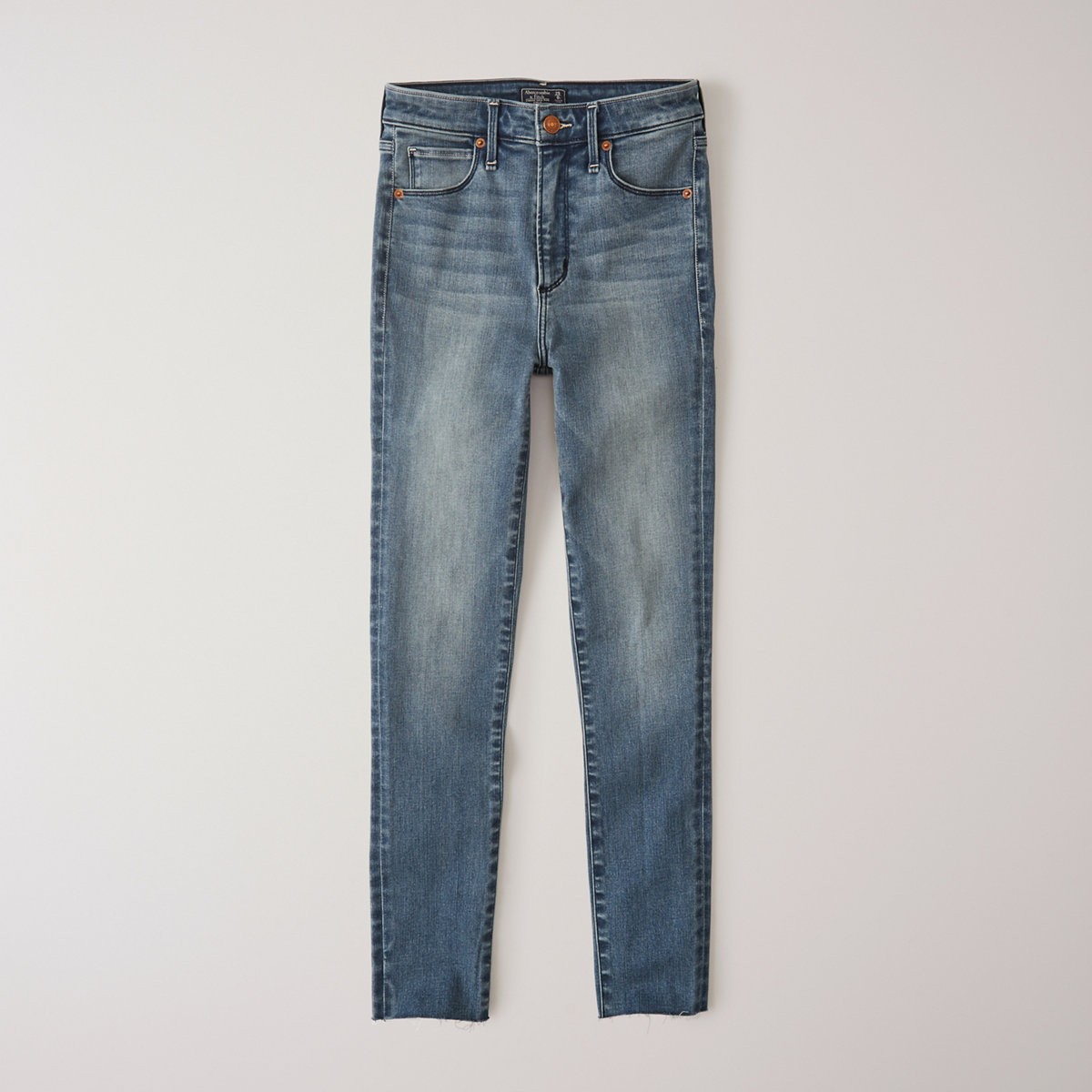High Rise Ankle Jeans | Abercrombie & Fitch US & UK