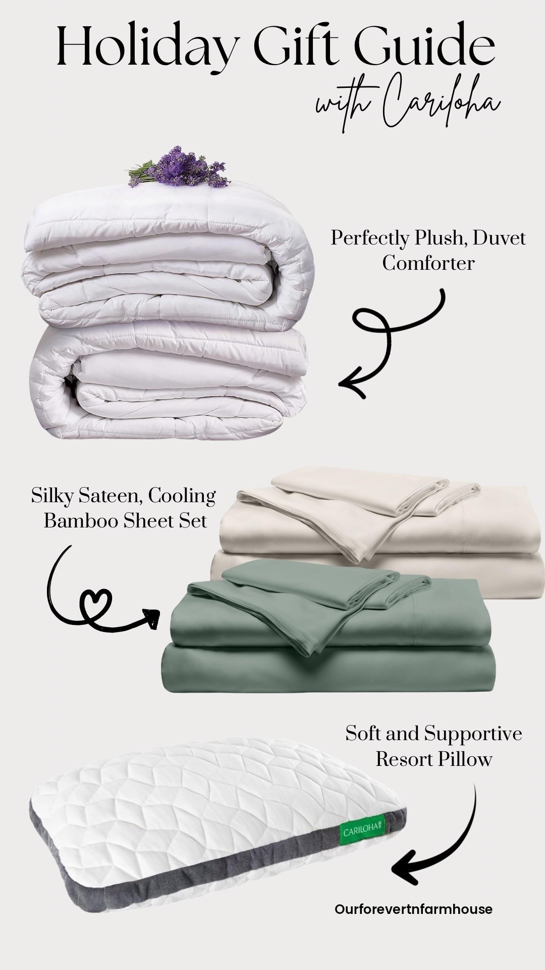 Cariloha Cozy Gift Guide 
If you're shopping for gifts that actually feel meaningful this year, this is the collection I keep coming back to. Spa-level robes, plush bamboo towels, cloud-soft sheets, dreamy pillows, and all the cozy staples that make home feel like a little retreat.
I share Cariloha all the time because I genuinely love their products. Their resort sheets, bamboo towels, duvets, comforters, and pillows are all in our home-and they make everyday living feel elevated and calm.
Everything is 40% off for Cyber Monday, so I put together a curated Cozy Gift Guide on LTK with my favorite robes, towels, bedding, and comfort must-haves to make gifting simple, thoughtful, and luxurious
#cozygifts #holidaygifting #cariloha #luxuryhome #comfortathome #resorthome #plushbedding #robelove #softestever #bamboobedding #ad #livecariloha

#LTKCyberWeek #LTKGiftGuide #LTKHoliday