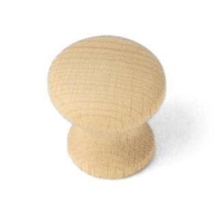 Laurey Au Natural 1-1/4 in. Wood Mushroom Cabinet Knob 33301 - The Home Depot | The Home Depot