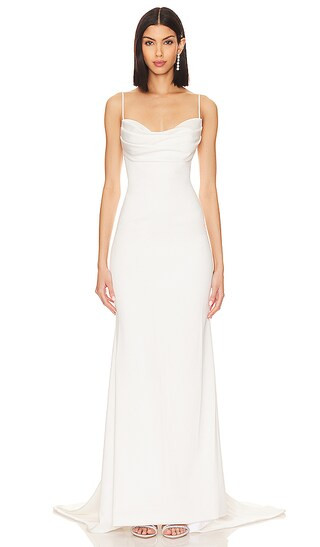 X Noel And Jean Claudia Gown in Off White | Revolve Clothing (Global)