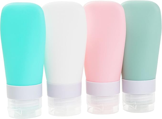 Enzi Convenient Travel Bottles for Toiletries | Portable, Practical, & Easy-to-Use Travel Size Bo... | Amazon (US)
