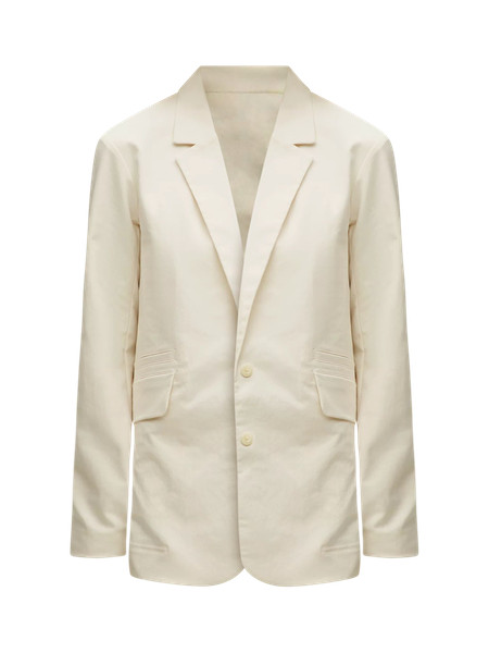 Relaxed-Fit Twill Blazer | Women's Coats & Jackets | lululemon | Lululemon (US)
