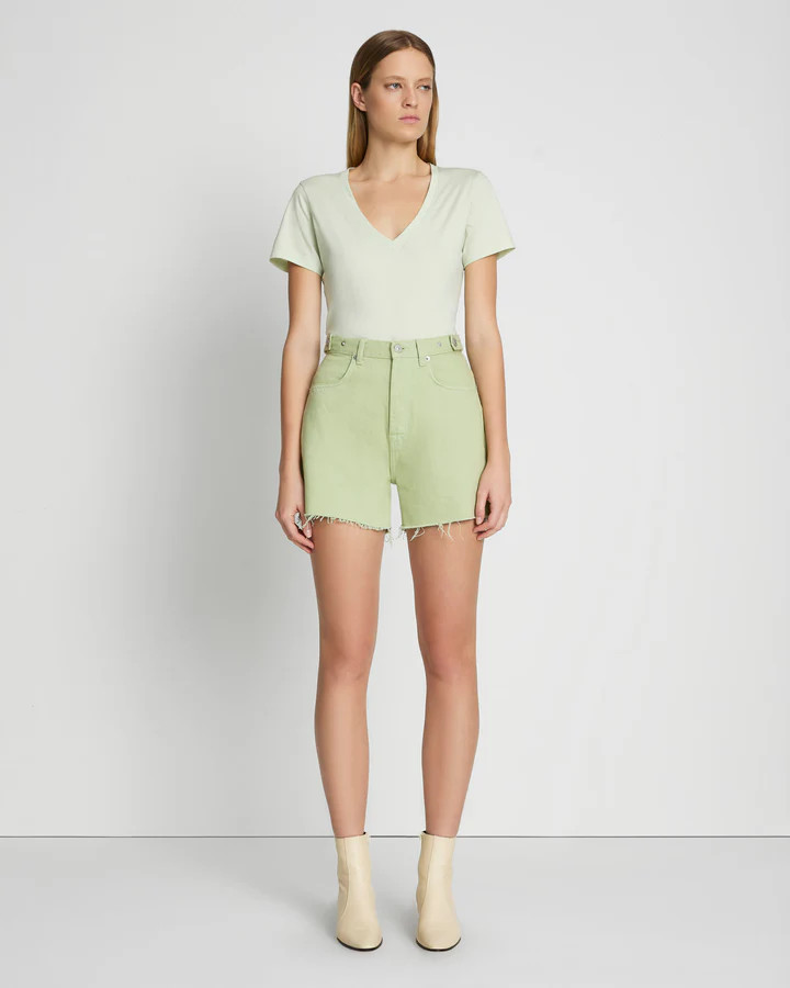 Ruby Easy Short in Sea Foam | 7 For All Mankind