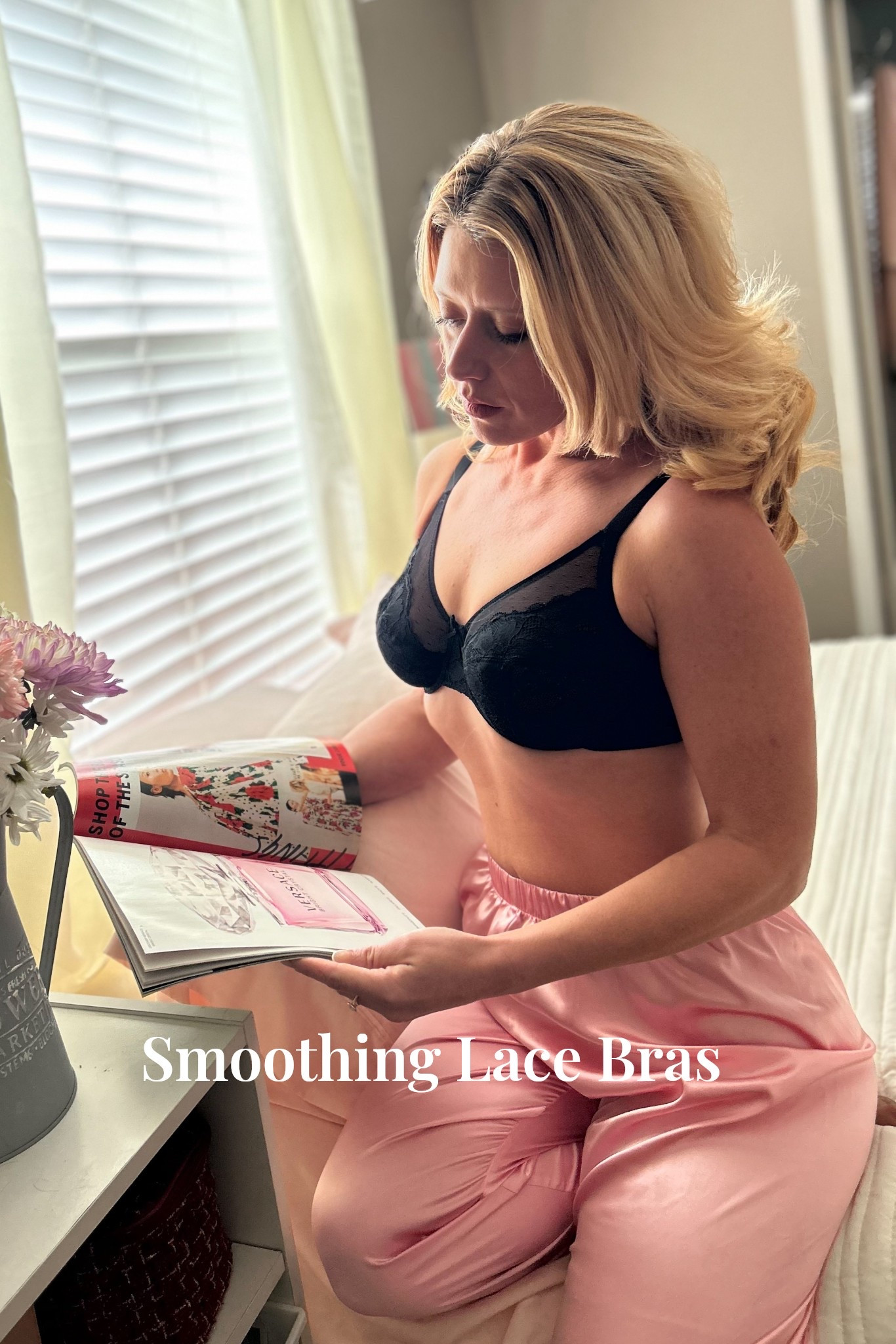 Looking for something pretty and functional to wear under those shirts? See the Oeak Lace Bra! Lace that smooths not puckers underneath the fittest tees and tanks! 

#LTKPetite #LTKSaleAlert #LTKOver40