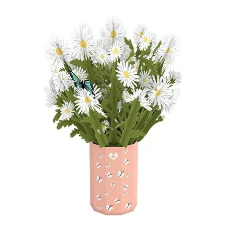 Lovepop Daisy Paper Bouquet Paper Floral Gift Birthday Pop Up Card Anniversary Card Card for Wife Ca | Walmart (US)