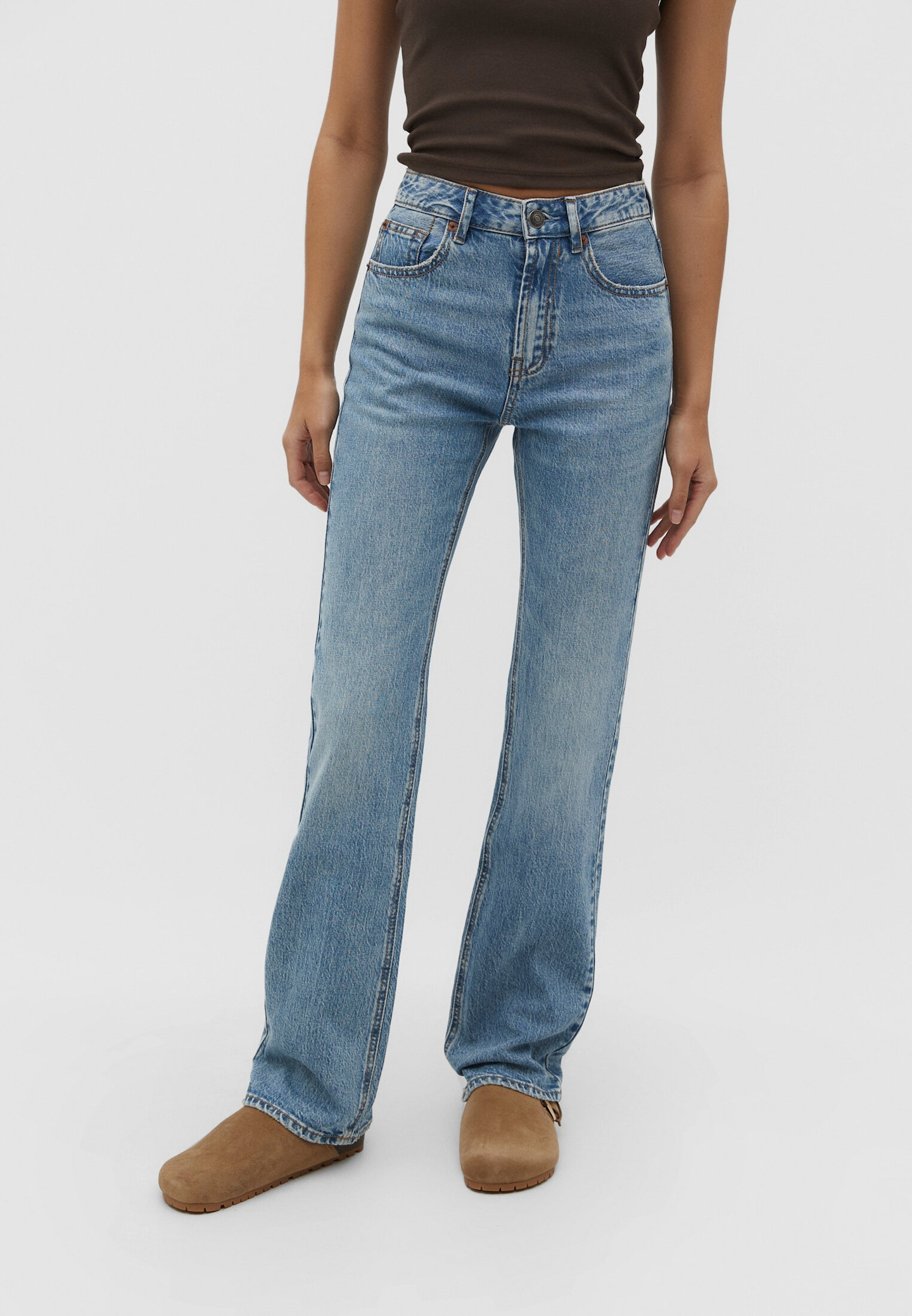 D98 straight vintage jeans | Stradivarius (UK)