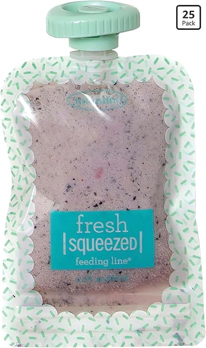 Infantino Reusable Squeeze Pouches for Homemade Baby Food, 3.5 oz, Pack of 25 - BPA, PVC, and Pht... | Amazon (US)