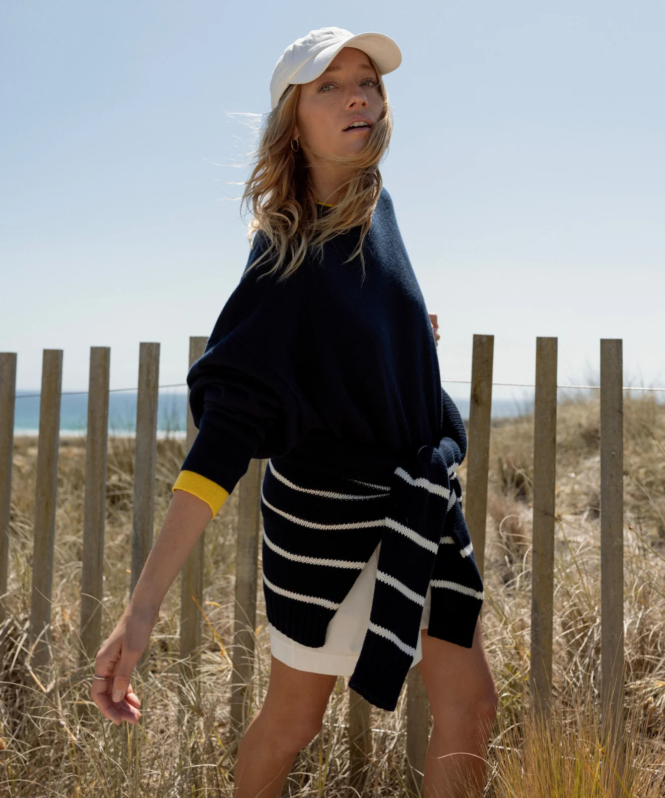 Cashmere Marina Crewneck | Jenni Kayne