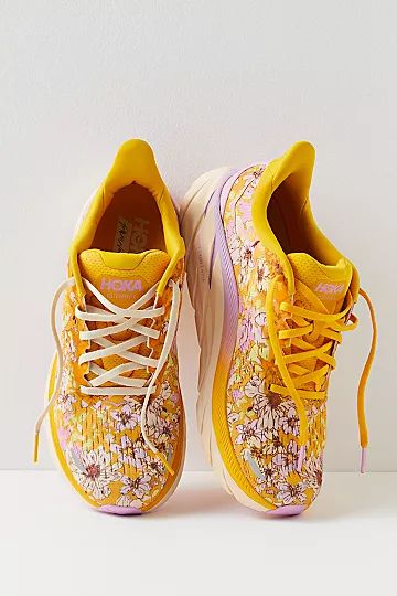 HOKA x FP Movement Printed Clifton 8 Sneakers | Free People (Global - UK&FR Excluded)