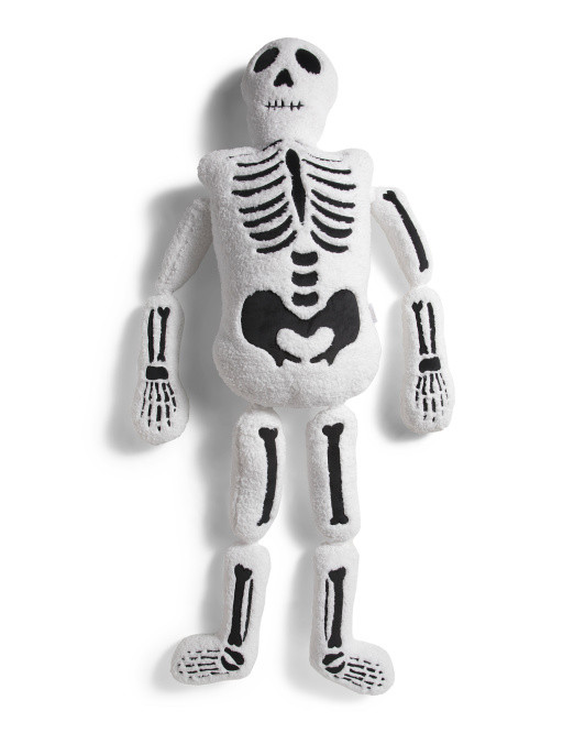 32x60 Life Sized Skeleton Buddy Pillow | TJ Maxx