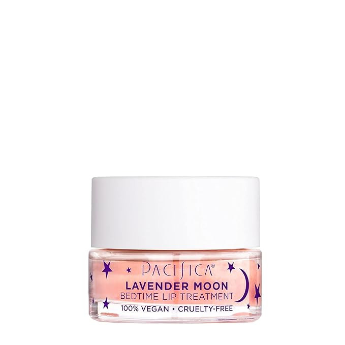 Pacifica Beauty, Lavender Moon Bedtime Lip Treatment, Lip Mask for Chapped, Cracked, Dry, Wrinkle... | Amazon (US)
