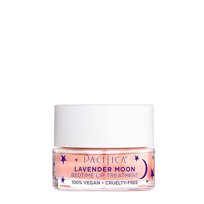 Pacifica Beauty, Lavender Moon Bedtime Lip Treatment, Lip Mask for Chapped, Cracked, Dry, Wrinkle... | Amazon (US)