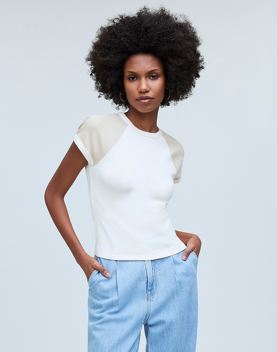 Raglan-Sleeve Baby Tee | Madewell