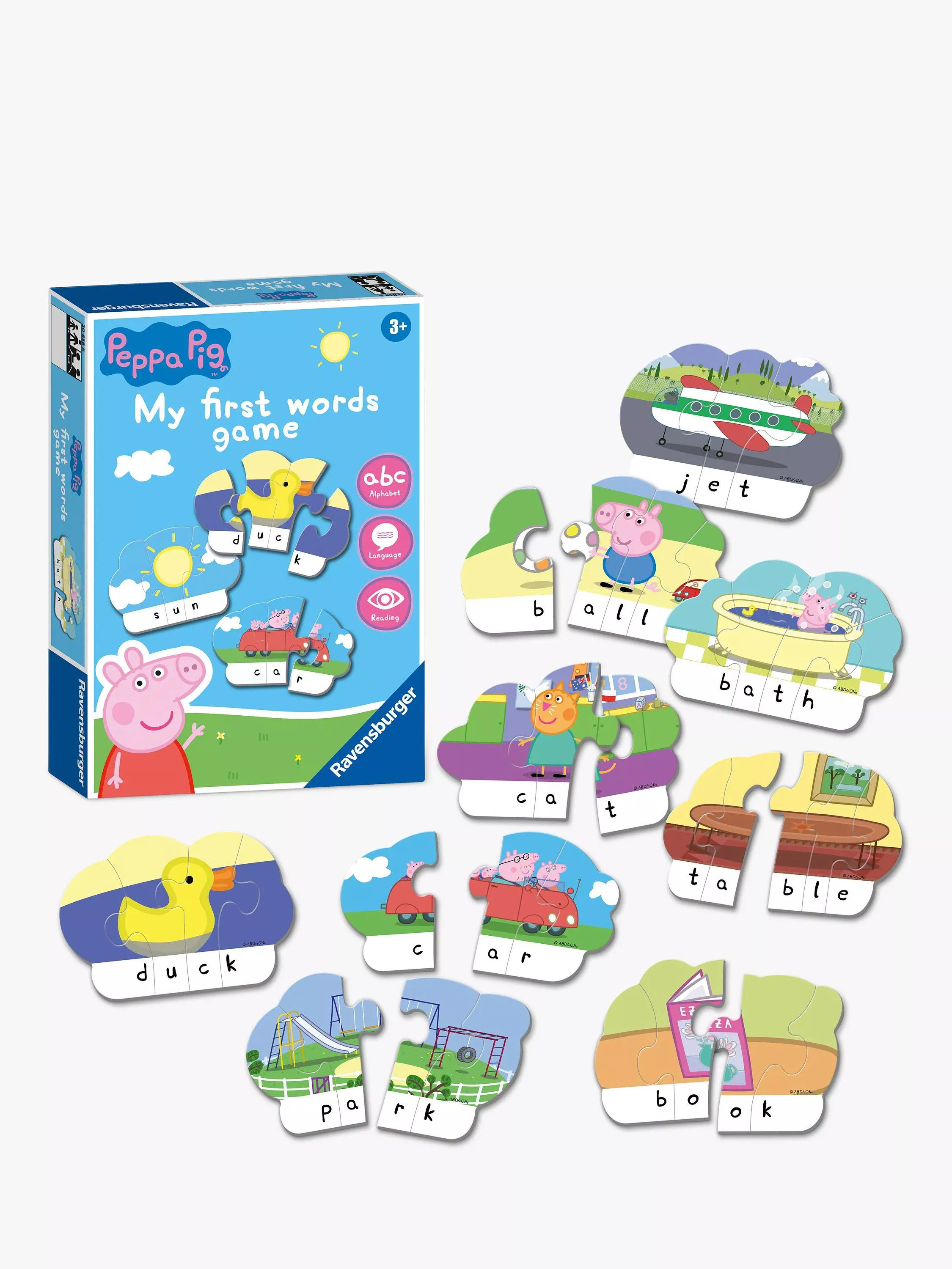 Peppa Pig My First Words Puzzle | John Lewis (UK)