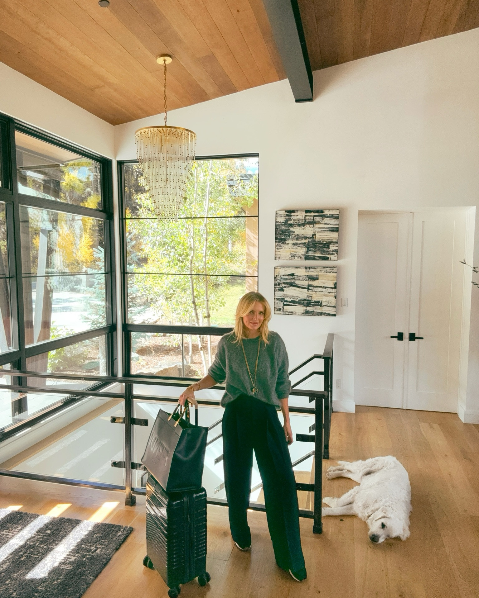 This travel day outfit is anything but basic! I love the cozy, warm cashmere sweater and comfy yet chic and tailored black trousers from Lilysilk. Perfect for long haul flights where you want to feel put together yet comfortable. Fits TTS, I’m wearing a small in the sweater, 2 in pants. 

Plus, you can use my exclusive discount code at LilySilk! 
20ERIN for 20% off
or 25ERIN for 25% off (Minimum spend of $480)

#LTKSeasonal #LTKStyleTip #LTKTravel