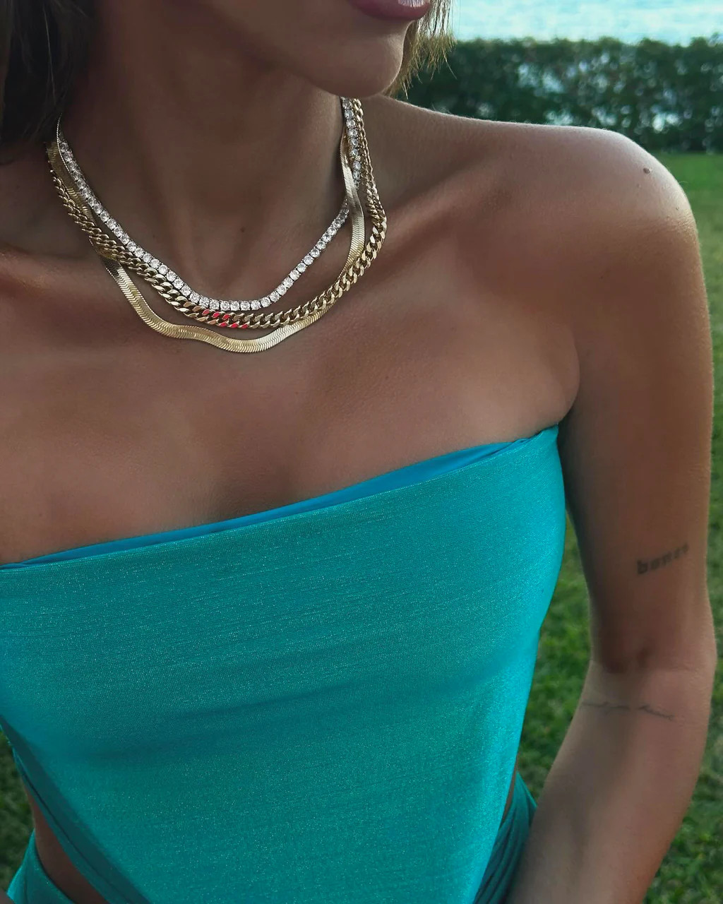 Gold Courtside Stack | Corace Collection