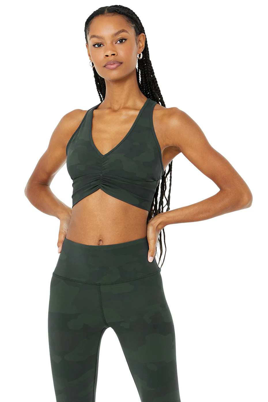 Vapor Wild Thing Bra in Hunter Camouflage, Size: Small | Alo YogaÅ½ | Alo Yoga (US)
